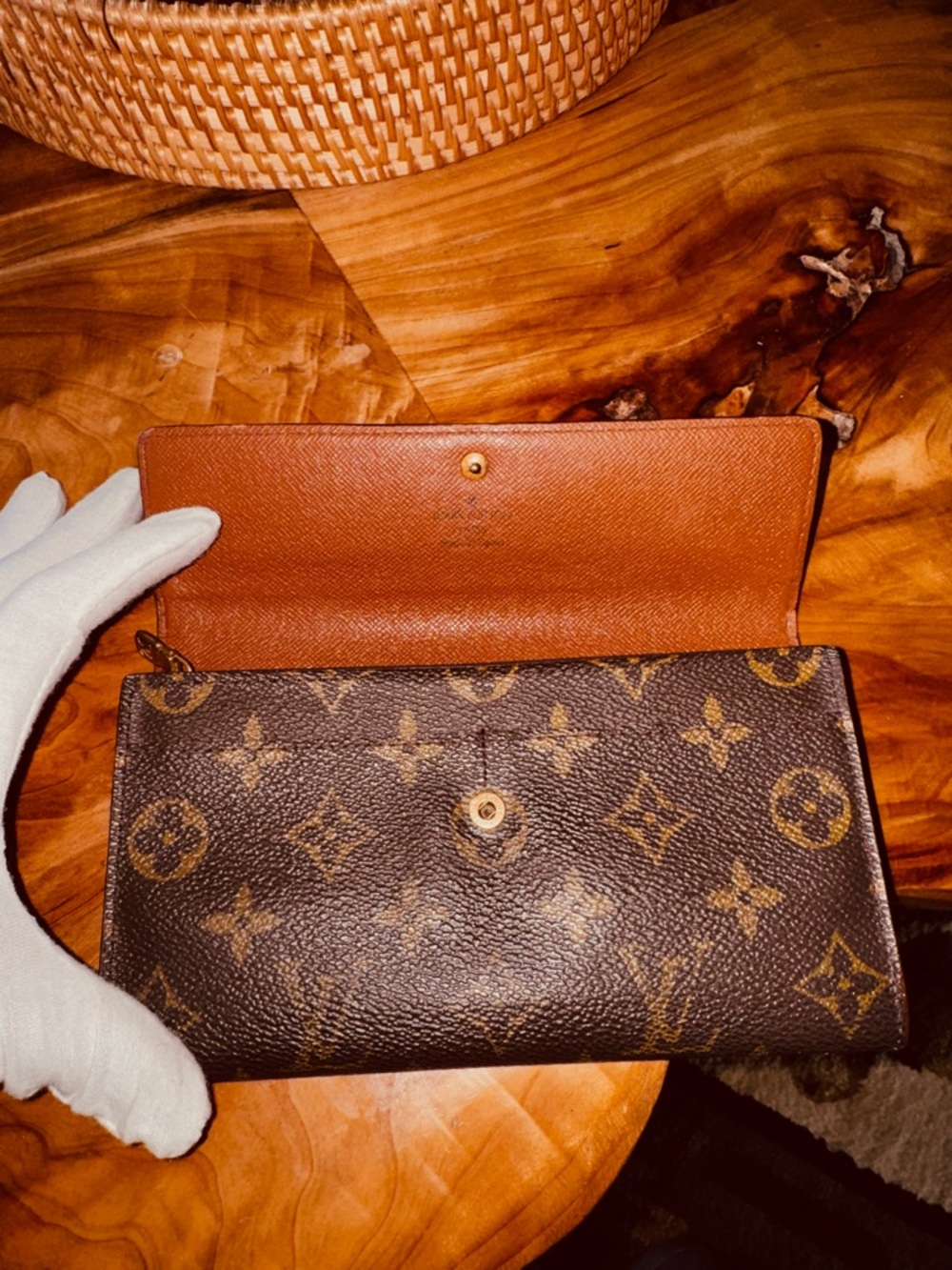Louis Vuitton vintage monogram, long Sarah wallet - Picture 6 of 13